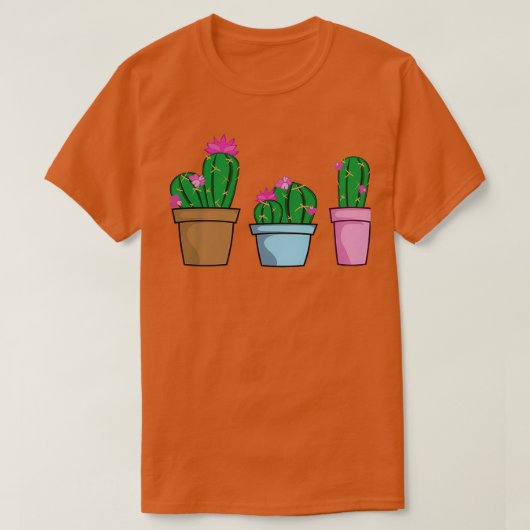 T-shirt Trio de Cactus (Design devant)