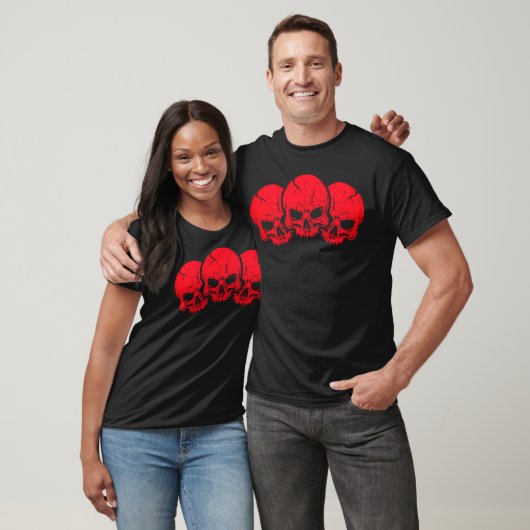 T-shirt Trio de Crânes (Unisexe)