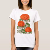 T-shirt Trio de géranium vintage - fleurs audacieuses (Devant)