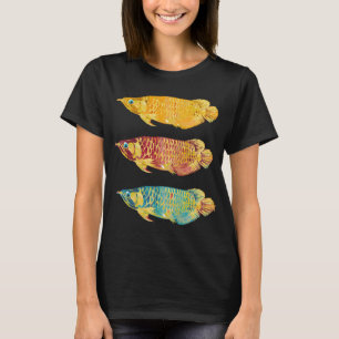 T-shirt Trio de poissons Arowana