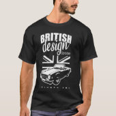 T-shirt Triomphe Super Voiture Classique Britannique TR6 (Devant)