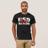 T-shirt Triplan Fokker du Baron Rouge (Devant entier)