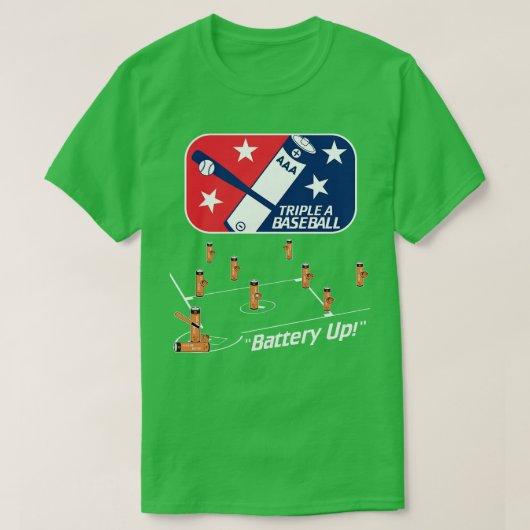 T-shirt Triple A Baseball 1 (Design devant)