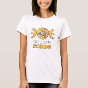 T-Shirt Triple Lune Spirale Goddess Rising