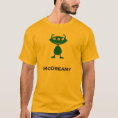 T-shirt Triple Oeil McDreamy vert (Devant)