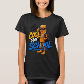 T-shirt Triple T Tung Sahur Retour à l'école Mème Enfants