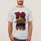 T-shirt triplets (Devant)