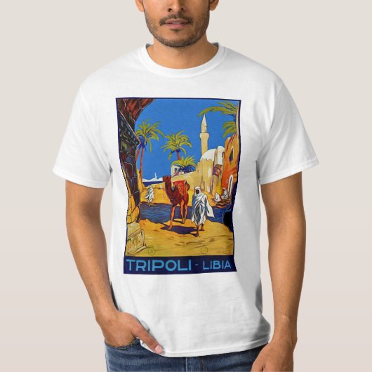 T-shirt Tripoli - Libia (Libye) (Devant)