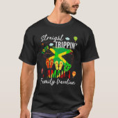 T-shirt Trippin droit Jamaïque Famille vacances vacances v (Devant)