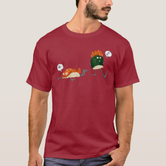 T-shirt Trippin sur des sushi