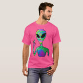T-shirt Trippy Alien 7 (Devant entier)