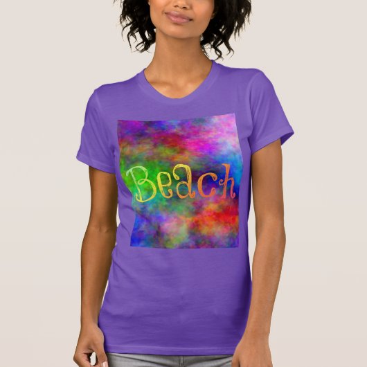 T-shirt Trippy Beach (Devant)