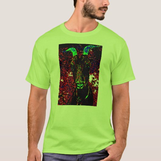 T-shirt Trippy Goat (Devant)