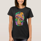 T-shirt trippy mushroom fungi (Devant)