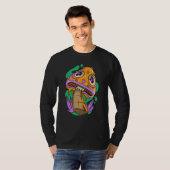 T-shirt trippy mushroom fungi (Devant entier)