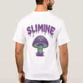 T-shirt Trippy Radioactive Purple Mushroom with Dripping S (Dos)