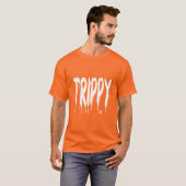 T-shirt Trippy teignez en nouant la chemise (Devant entier)