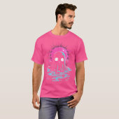 T-shirt Trippy Vaporwave Ghost Techno Rave Halloween Edm P (Devant entier)
