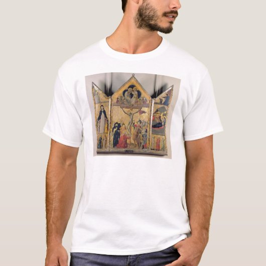 T-shirt Triptyque avec des scènes de la vie du (Devant)