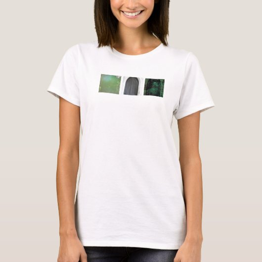T-shirt Triptyque de porte (Devant)