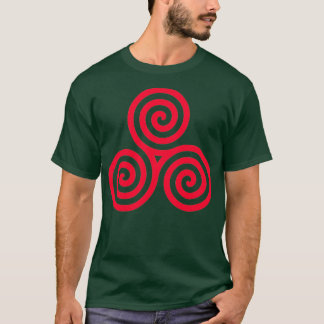 T-shirt Triskelion Spiral