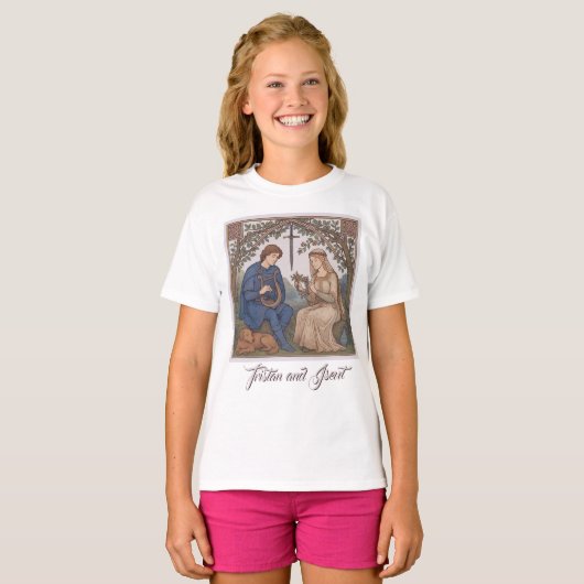 T-shirt Tristan and Isolde legend (Devant entier)