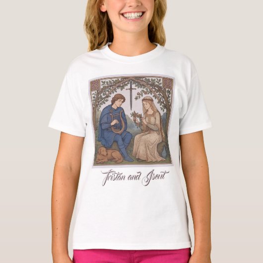 T-shirt Tristan and Isolde legend (Devant)