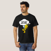 T-shirt Triste Bee Beekeeper Cadeau Drôle Citation (Devant entier)