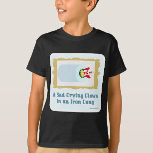 T-shirt Triste Clown en Pleurant