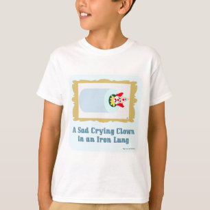 T-shirt Triste Clown en Pleurant