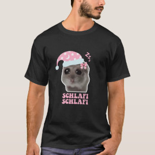 T-shirt Triste Hamster Hampter Schlafi Schlafi Triste Hams