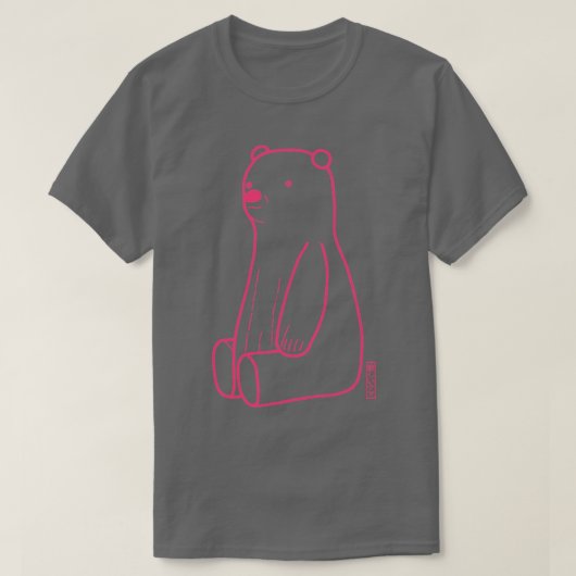 T-shirt triste ours7 (Design devant)