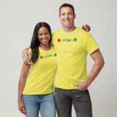T-shirt Triste Visage Plus Ressort Égale Joyeux Visage (Unisexe)