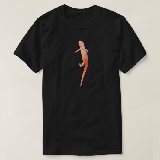 T-shirt triton orange (Design devant)