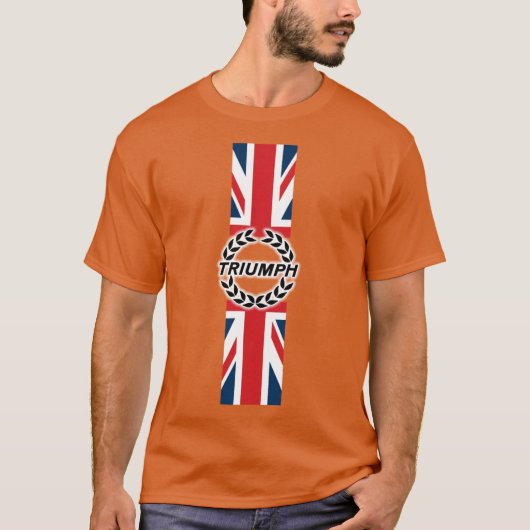 T-shirt Triumph Automobiles (Devant)