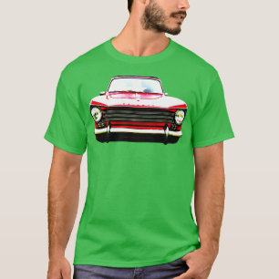 T-shirt Triumph Herald 1360 classique 1960 rouge britanniq