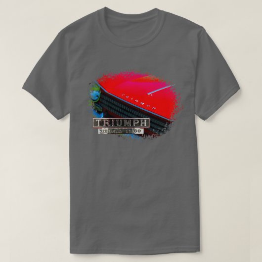 T-shirt Triumph Herald 1360 éléments britanniques classiqu (Design devant)