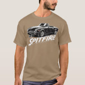 T-shirt Triumph Spitfire Swash Design famille (Devant)