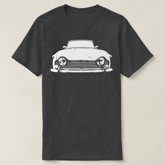 T-shirt Triumph TR250 1960 Monoblock de voiture classique  (Design devant)
