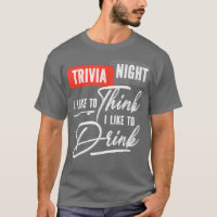 Trivia Night J'Aime Penser Que J'Aime Boire Quiz