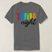 T-shirt Trivia NightFunny Quiz Jeu passionné (Design devant)