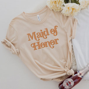 T-shirt TRIXIE Rétro 70's Theme Maid of Honor