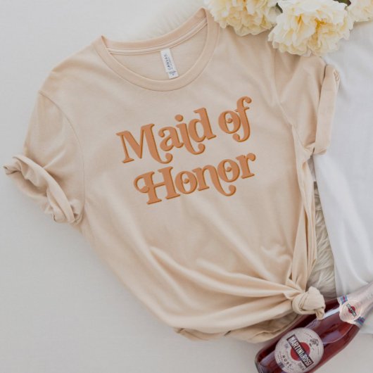 T-shirt TRIXIE Rétro 70's Theme Maid of Honor