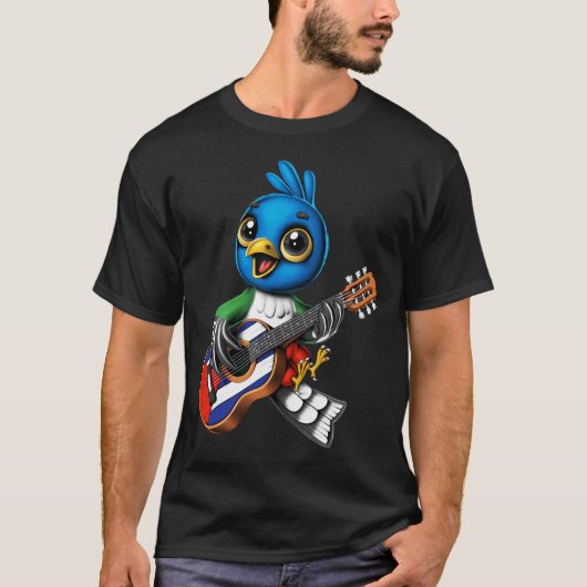 T-shirt Trogon de Cuba (Devant)