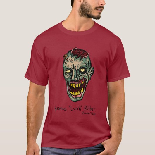 T-shirt Troïka de zombi - Rasmus Ruffer (Devant)