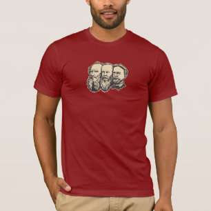 T-shirt Troïka russe : Tolstoy, Dostoevsky, Chekhov
