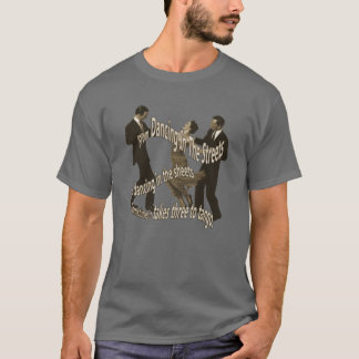 T-shirt Trois à Tango Danser Rétro Trois