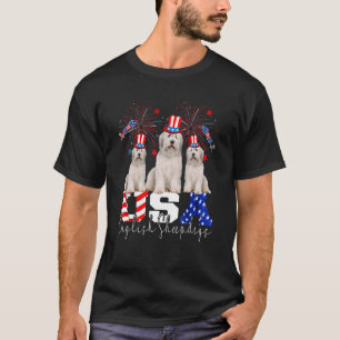 T-shirt Trois américains américains américains américains