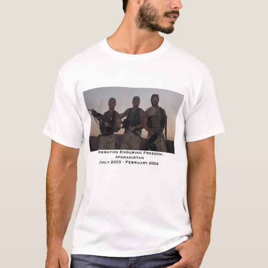 T-shirt Trois amis (Devant)