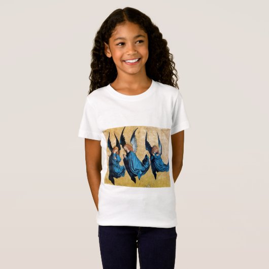 T-Shirt TROIS ANGES EN BLEU (Devant entier)